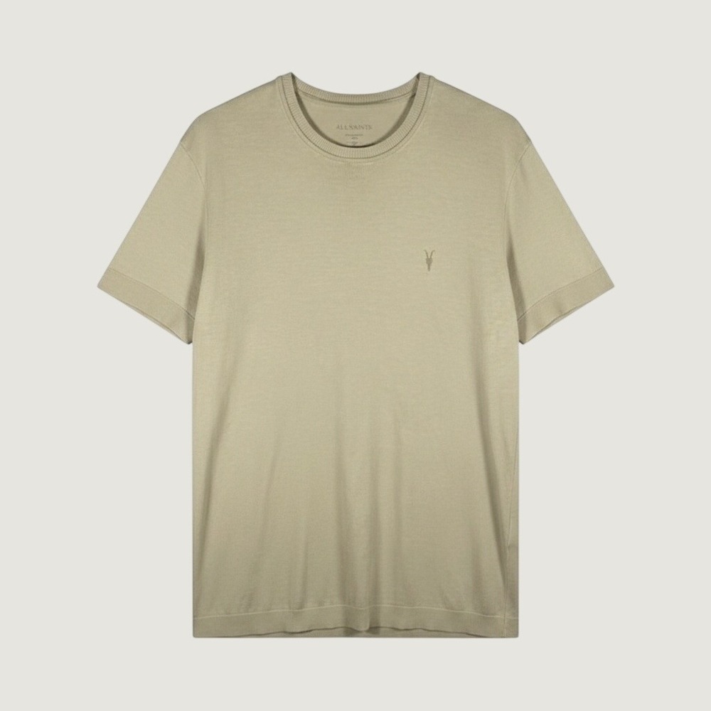 AllSaints T-Shirt Ramskull‎ Logo Beige Medium